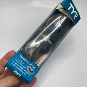 TYR corrective optical goggles -4.00